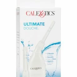 CalExotics Enemas & Douches Ultimate Douche With Two Interchangeable Attachments.