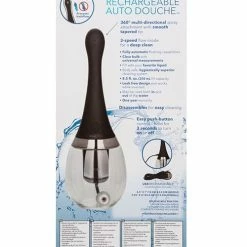 CalExotics Enemas & Douches Ultimate Rechargeable Auto Douche - Black