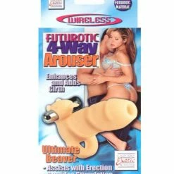 CalExotics Penis Toys 4-way Arouser Ultimate Beaver Futurotic - Ivory