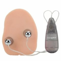 CalExotics Alexis Amore's Vibrating Pussy & Ass - Ivory