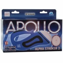 CalExotics Penis Toys Apollo Alpha Stroker 2 - Vagina Blue
