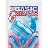 CalExotics Basic Essentials Double Trouble Vibrating Support System - Blue