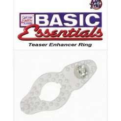 CalExotics Penis Toys Basic Essentials Teaser Enhancer Ring - Clear