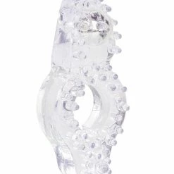 CalExotics Penis Toys Basic Essentials Teaser Enhancer Ring - Clear