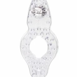 CalExotics Penis Toys Basic Essentials Teaser Enhancer Ring - Clear
