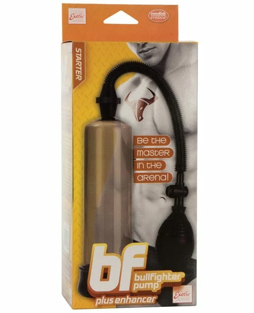 CalExotics Penis Toys Bullfighter Pump With Enhancer - Smoke