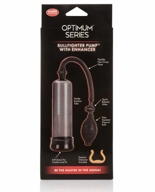 CalExotics Penis Toys Bullfighter Pump With Enhancer - Smoke