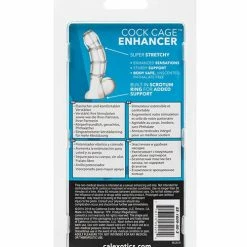 CalExotics Penis Toys Cock Cage Enhancer - Clear