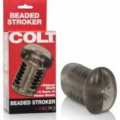 CalExotics Colt Beaded Stroker - Smoke Penis Toys