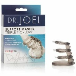 CalExotics Penis Toys Dr. Joel Kaplan Support Master Triple Tickler - Smoke