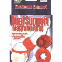 CalExotics Dual Support Magnum Ring - Red