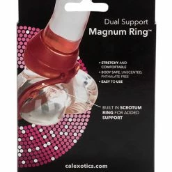 CalExotics Dual Support Magnum Ring - Red