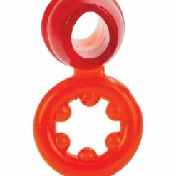 CalExotics Dual Support Magnum Ring - Red