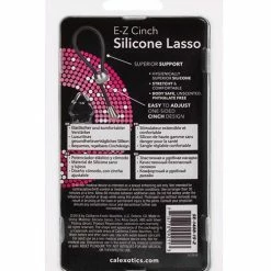 CalExotics E-z Cinch Silicone Lasso - Black Penis Toys