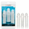 CalExotics Extension 3 Piece Kit - Clear Penis Toys