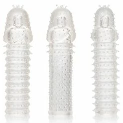 CalExotics Extension 3 Piece Kit - Clear Penis Toys