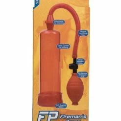 CalExotics Penis Toys Fireman's Pump Masturbator - Red