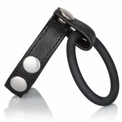 CalExotics Penis Toys Leather Ball Spreader