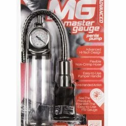 CalExotics Master Gauge Penis Pump - Clear Penis Toys