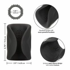 CalExotics Optimum Power Pro Stroker - Black Penis Toys