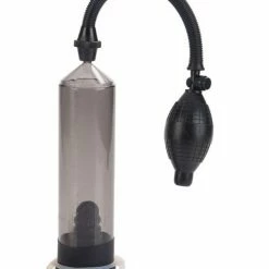 CalExotics Optimum Series Precision Pump With Erection Enhancer - Smoke Penis Toys