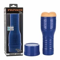 CalExotics Private Tube Tarra White - Ass Ivory Penis Toys