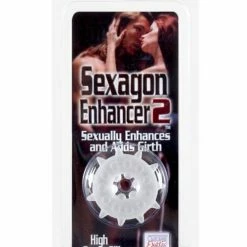 CalExotics Sexagon Enhancer 2 - Clear Penis Toys