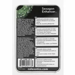 CalExotics Penis Toys Sexagon Enhancer - Clear