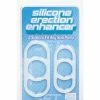 CalExotics Penis Toys Silicone Erection Enhancers - Pack Of 2 White