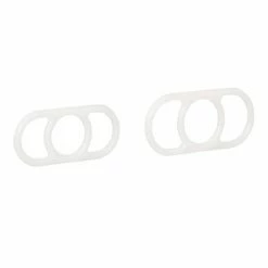 CalExotics Penis Toys Silicone Erection Enhancers - Pack Of 2 White