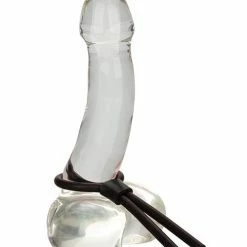 CalExotics Penis Toys Silicone Stud Lasso - Black