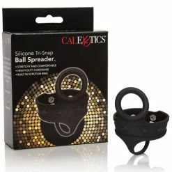 CalExotics Silicone Tri Snap Ball Spreader - Black