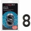 CalExotics Ultra Soft Crazy 8 Ring - Black Penis Toys