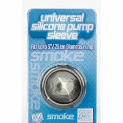 CalExotics Universal Silicone Pump Sleeve - Smoke Penis Toys