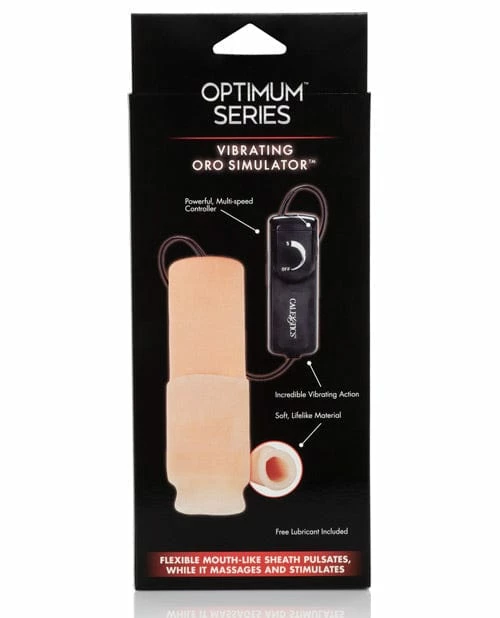CalExotics Penis Toys Vibrating Oro Stimulator - Ivory