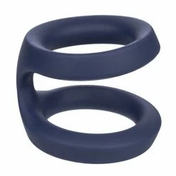 CalExotics Viceroy Dual Ring - Blue Penis Toys