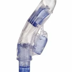 CalExotics Bendies Satisfier - 10 Function Blue Vibrators