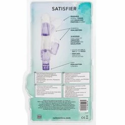 CalExotics Bendies Satisfier - 10 Function Blue Vibrators