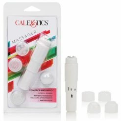 CalExotics Compact WaterPro Mini Vibrator - White