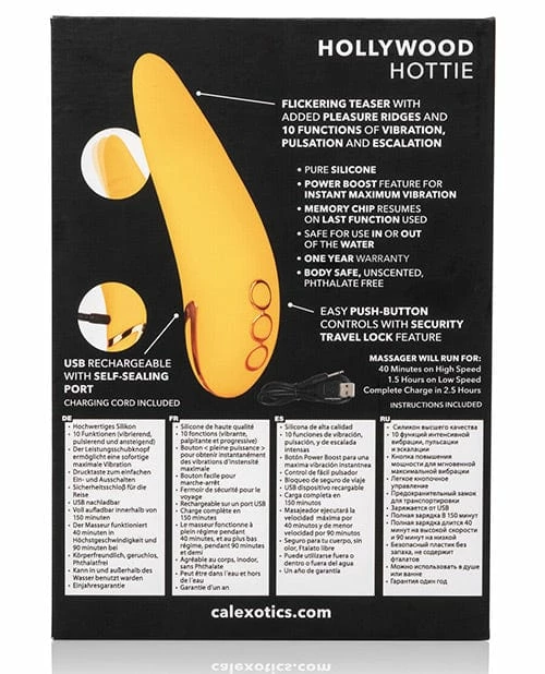 CalExotics California Dreaming Hollywood Hottie - Orange Vibrators