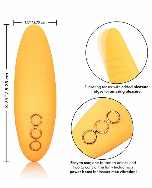 CalExotics California Dreaming Hollywood Hottie - Orange Vibrators