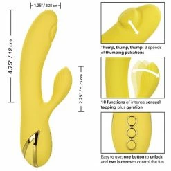 CalExotics Vibrators California Dreaming San Diego Seduction - Yellow