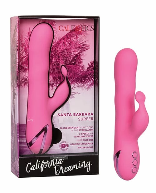 CalExotics California Dreaming Santa Barbara Surfer - Pink Vibrators