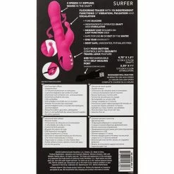 CalExotics California Dreaming Santa Barbara Surfer - Pink Vibrators