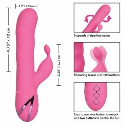 CalExotics California Dreaming Santa Barbara Surfer - Pink Vibrators