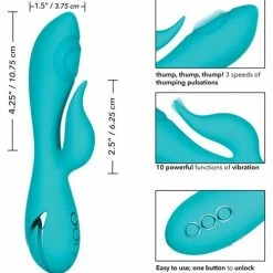 CalExotics California Dreaming Santa Monica Starlet - Blue Vibrators