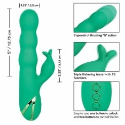 CalExotics California Dreaming Sonoma Satisfier - Green Vibrators