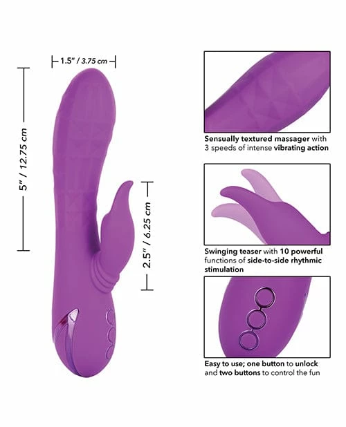 CalExotics Vibrators California Dreaming Valley Vamp - Purple