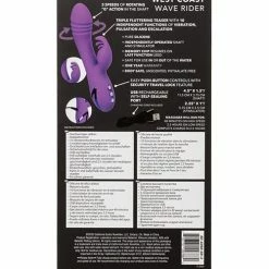 CalExotics California Dreaming West Coast Wave Rider - Purple Vibrators