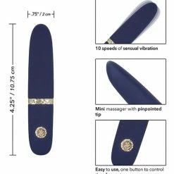 CalExotics Chíc Daisy - Blue Vibrators